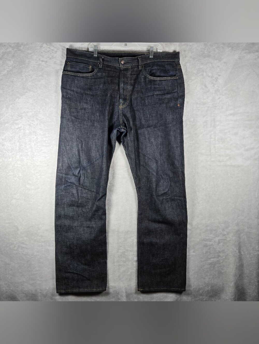 Imogene Willie Selvedge Willie Jeans Men Size 40x35 Straight Fit Blue Button Fly